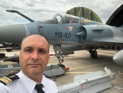 Stéphane garnier en tenue de colonel