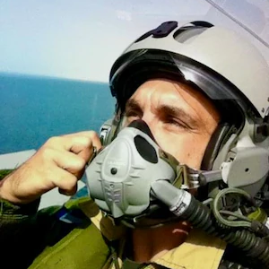 Stéphane garnier dans son cockpit